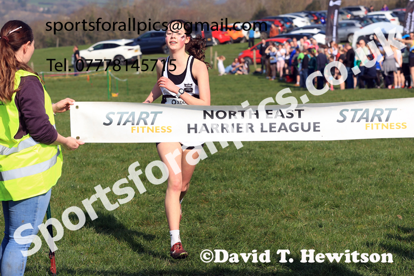 Girls Under-15s 2026 Start Fitness NEHL, Eltringham, Mickley, Northmberland. Photo: David T. Hewitson/Sports for All Pics